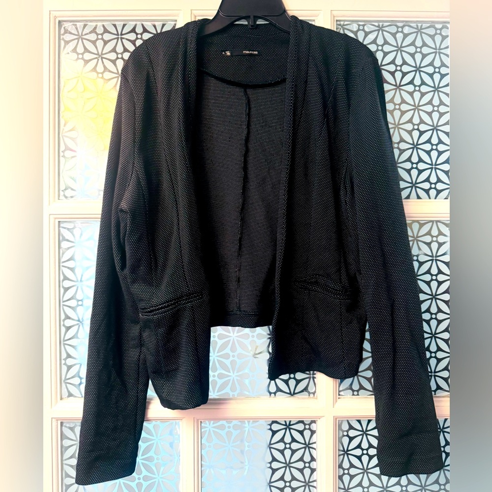 Maurice’s Black & white dot blazer Jacket xl